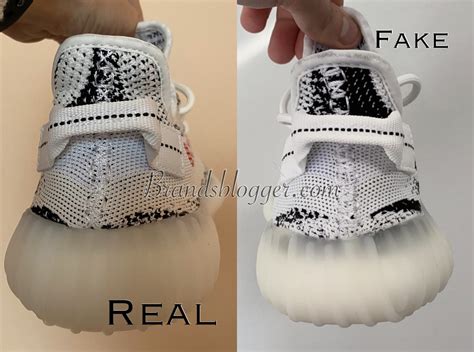 adidas yeezy zebra real fake inside tag|yeezy zebra review.